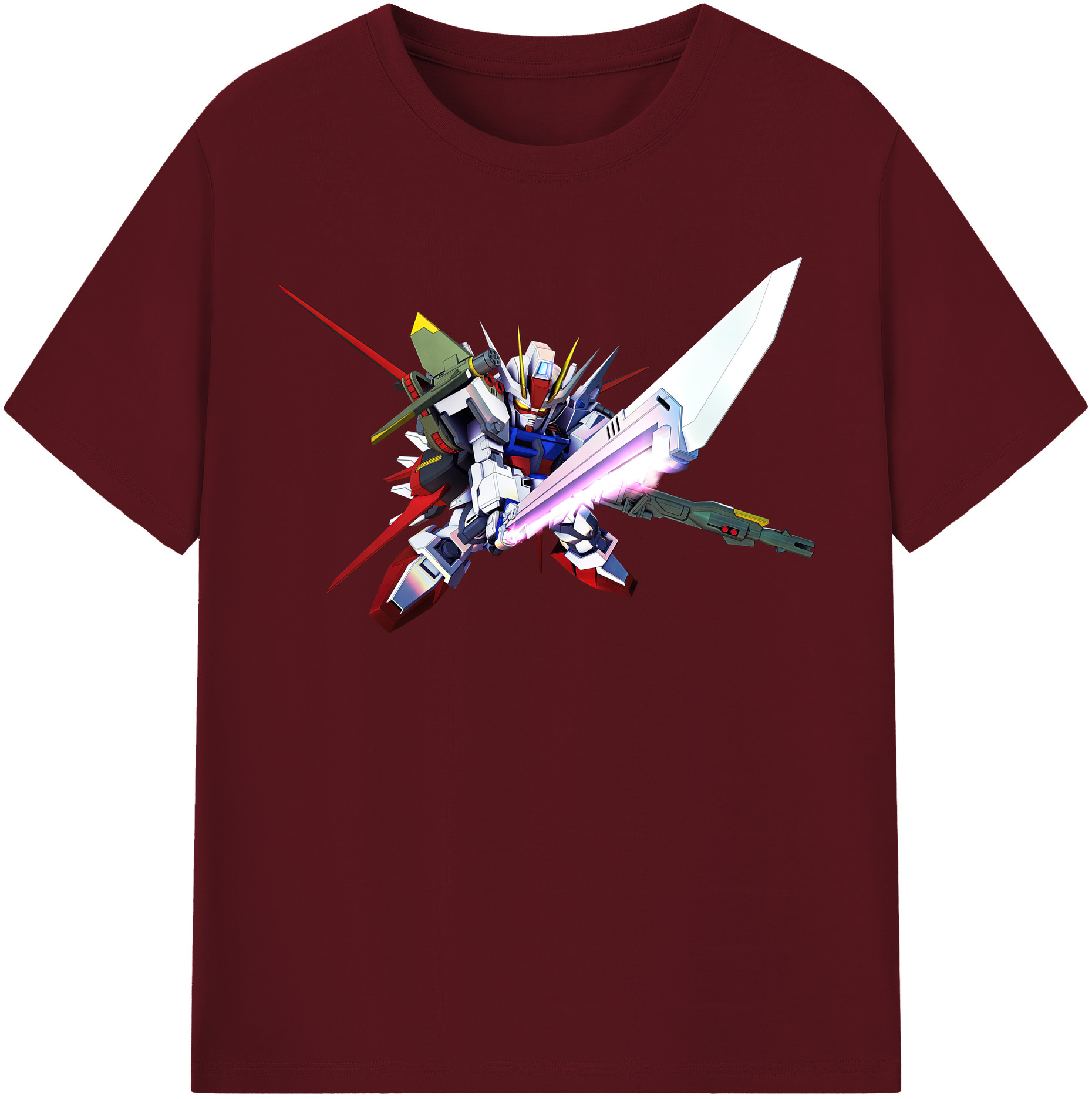 （画像用） 機動戦士ガンダム Mobile Suit Gundam 綿100％半袖Tシャツ（フロントプリント）